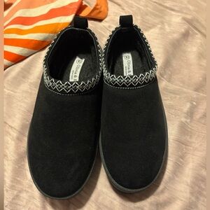 Olivia + Kate Black Platform Clogs